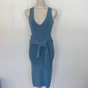 Fashion Nova bodycon Blue girls night out dress size S